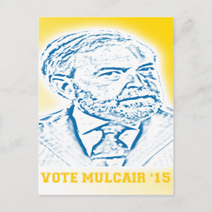 Vote Mulcair '15 Postcard