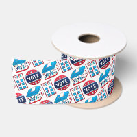 VOTE November Election Day USA Voting Ballot