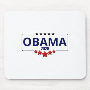 Vote Obama 2028 Retro Obama President 2028 Obama 2 Mouse Pad