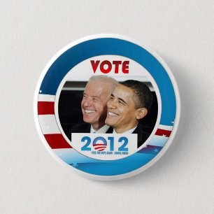 Vote Obama / Biden 2012 6 Cm Round Badge