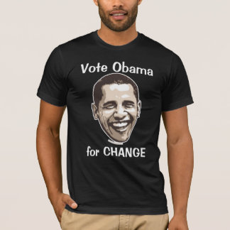 Vote Obama for Change T-Shirt