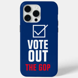 Vote Out The GOP Blue Checkmark iPhone 15 Pro Max Case