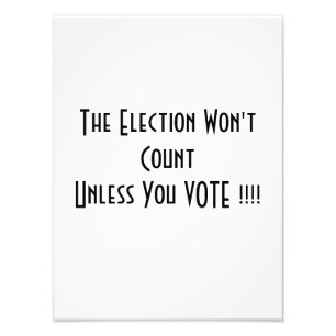 VOTE PHOTO PRINT