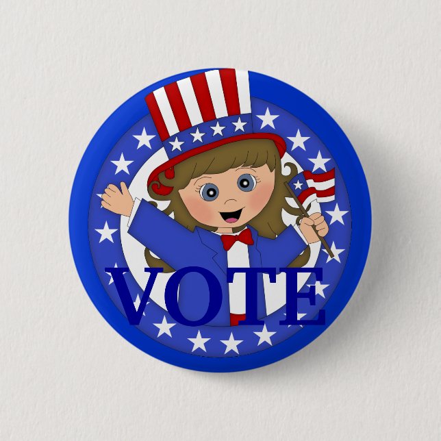 VOTE Political Button (Front)
