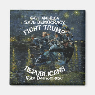 Vote Political Patriotic Trump Republican Party Magnet