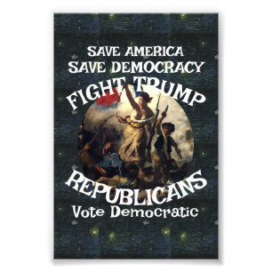 Vote Political Patriotic Trump Republican Party Photo Print