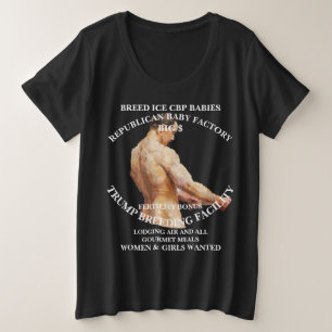 Vote Political Patriotic Trump Republican Party Plus Size T-Shirt