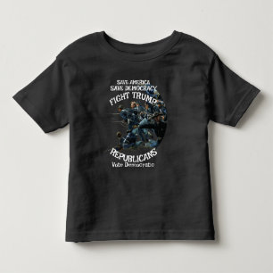 Vote Political Patriotic Trump Republican Party Toddler T-Shirt