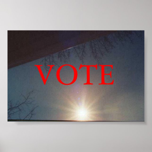 VOTE POSTER (Front)