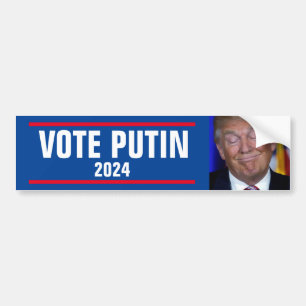 VOTE PUTIN 2024 BUMPER STICKER