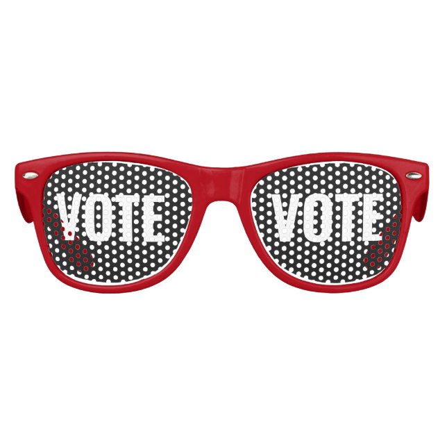 VOTE RED 2024 ELECTION SUNGLASSES  (Front)