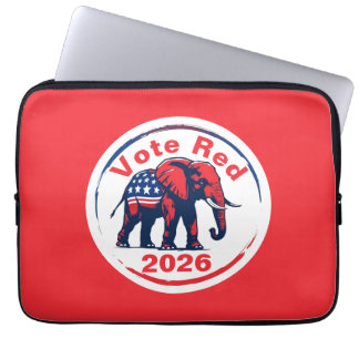Vote Red 2026 Laptop Sleeve