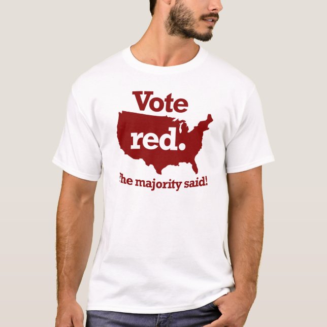 Vote Red T-Shirt (Front)