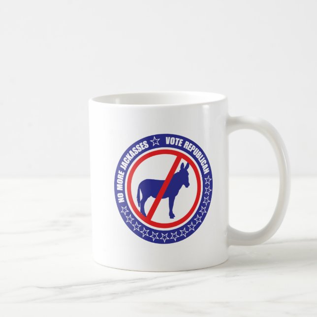 vote republican coffee mug (Right)