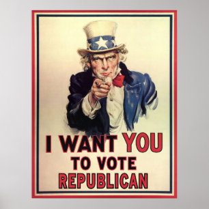 Vote Republican Poster