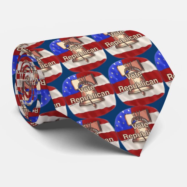 Vote Republican Tie (Rolled)