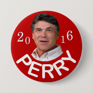 Vote Rick Perry 2016 7.5 Cm Round Badge