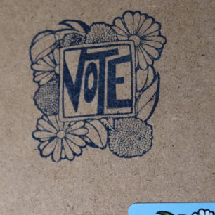 VOTE RUBBER STAMP