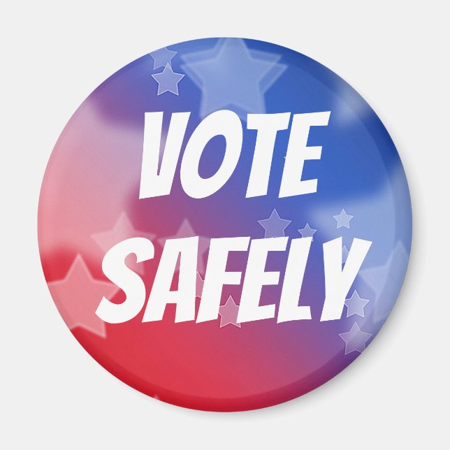 Vote Safely Magnet (Front)
