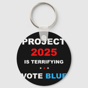 Vote Save Democracy Stop Project 2025 1  Key Ring