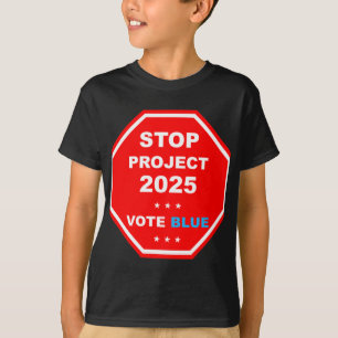 Vote Save Democracy Stop Project 2025  T-Shirt