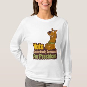 Vote Scooby Dooby Doo for President T-Shirt