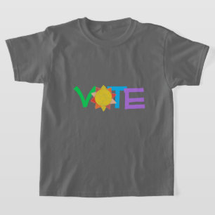 Vote Shirt Sun GOTV / Vote with Sun