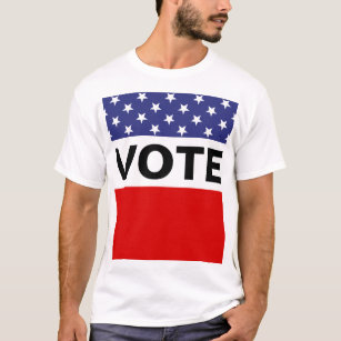 Vote Stars Red White Blue T-Shirt