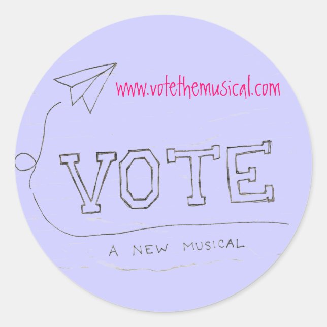 VOTE! Sticker (Front)
