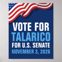 Vote Talarico for Senate 2026 American