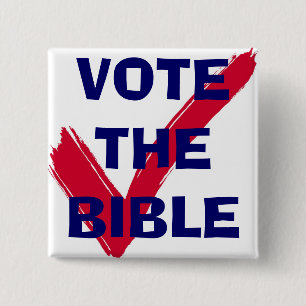 VOTE THE BIBLE BUTTON
