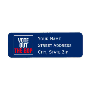 Vote the GOP Out 2026 Election Template Address