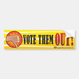 Vote the REST of Them Out 2012 Bumper Sticker