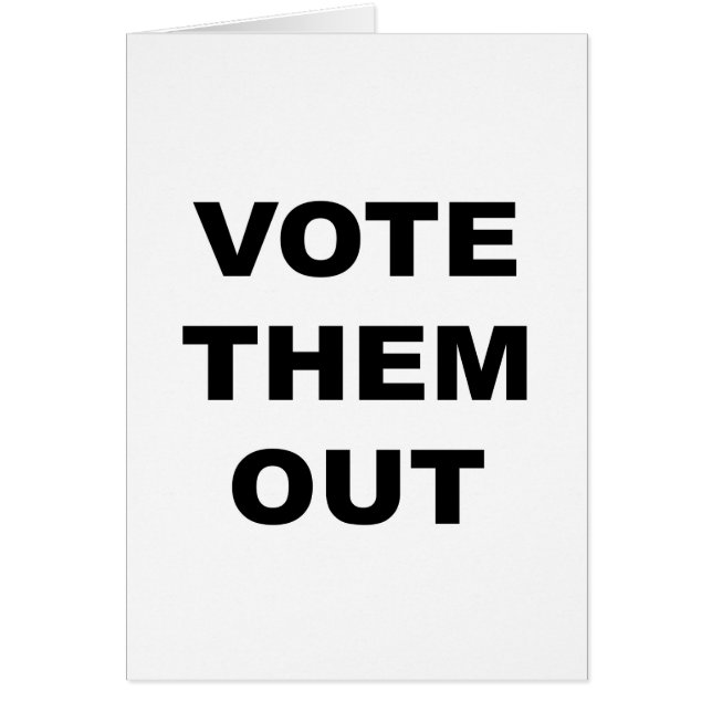 Vote Them Out (Front)