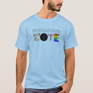 Vote Thoughts and Prayers Do Not Work T-Shirt