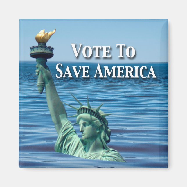Vote to Save America This Election Magnet (Front)