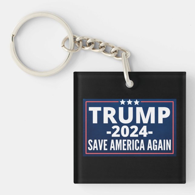 vote, trump 2024, trump2024, 2024, trump 2020 key ring (Front)