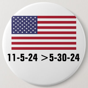 VOTE TRUMP 6 CM ROUND BADGE