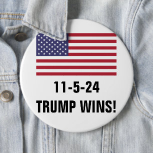 VOTE TRUMP 6 CM ROUND BADGE