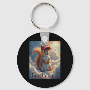 Vote Trump For Peanut The Squirrel 1 Key Ring