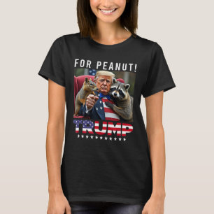 Vote Trump For Peanut The Squirrel 3 T-Shirt