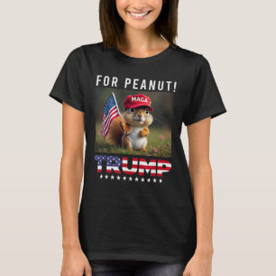 Vote Trump For Peanut The Squirrel Trump 2024 T-Shirt