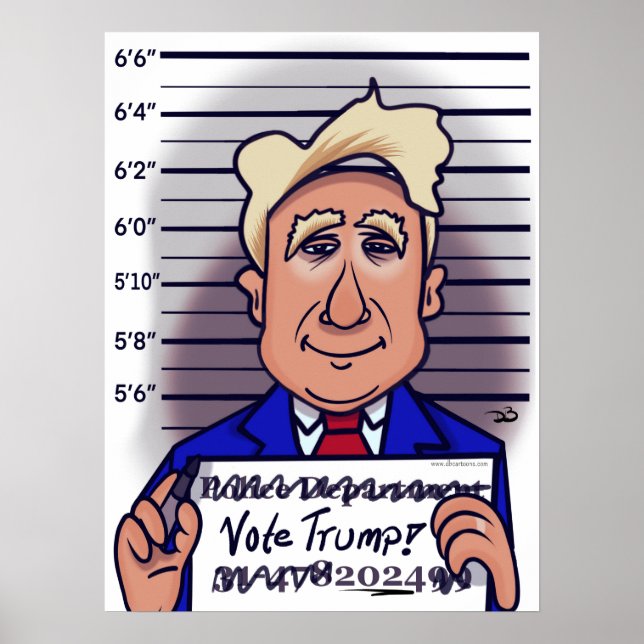 Vote Trump Matte Poster (Front)
