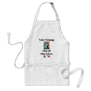 Vote Trump Out of Our Lives Apron