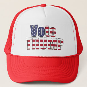 VOTE TRUMP REPUBLICAN PRESIDENT 2024 GREAT USA TRUCKER HAT