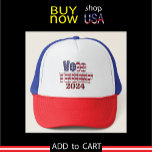 VOTE TRUMP REPUBLICAN PRESIDENT 2024 GREAT USA TRUCKER HAT<br><div class="desc">VOTE TRUMP REPUBLICAN PRESIDENT 2024 GREAT USA ULTRA MAGA SUPPORTER</div>