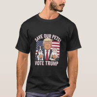 Vote Trump Save Our Pets Cats Dogs 2024 Safe Again
