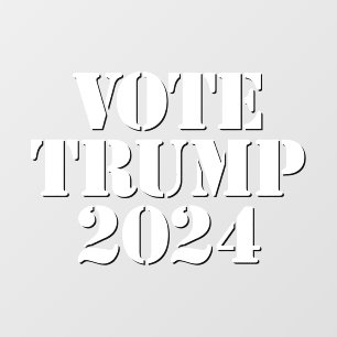 Vote Trump Window Cling