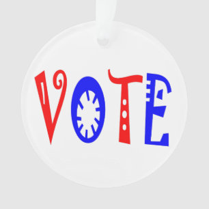 VOTE USA ORNAMENT