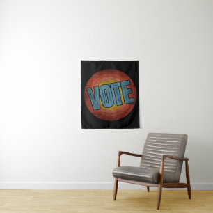 VOTE VINTAGE TAPESTRY